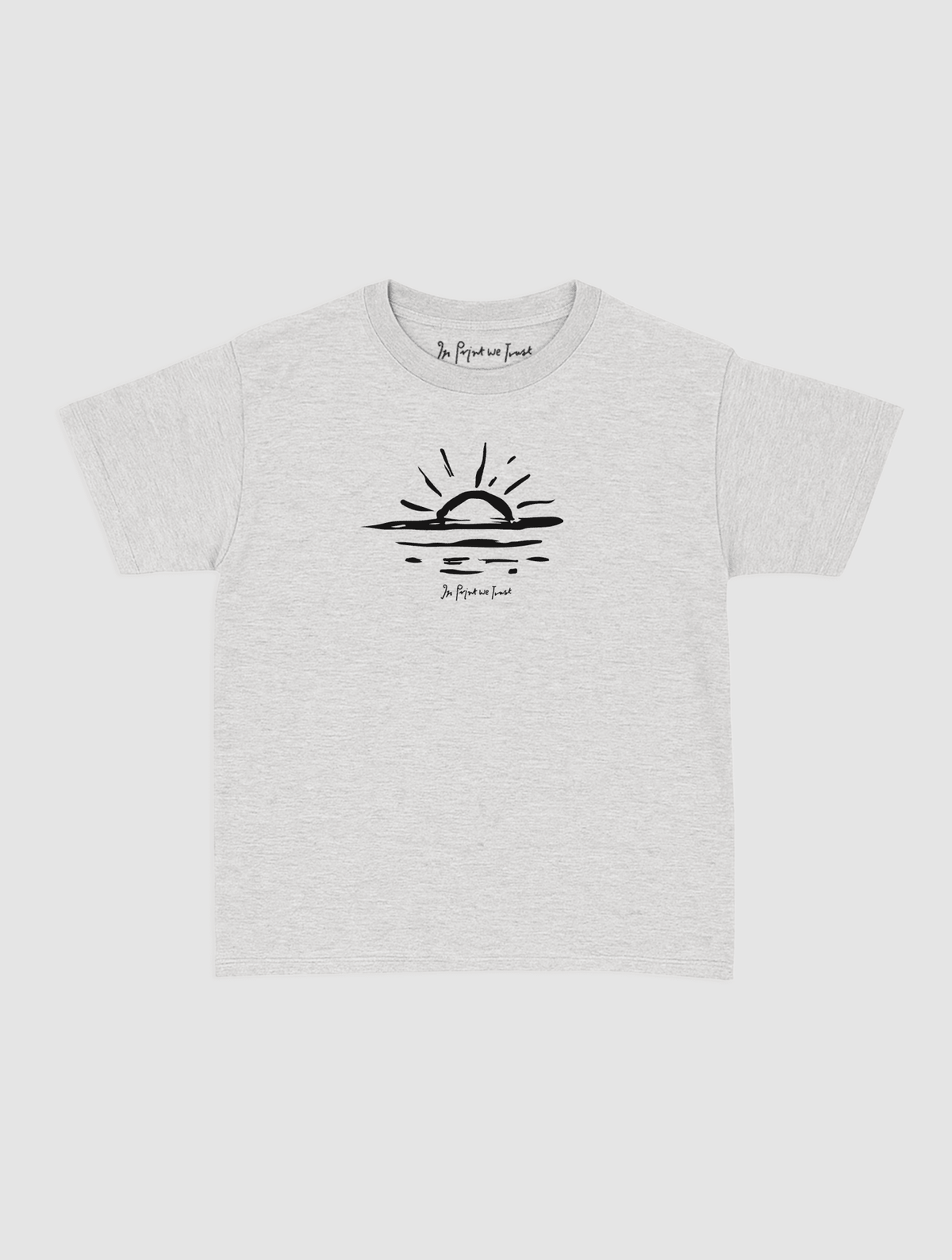 sunset baby tee - In Print We Trust