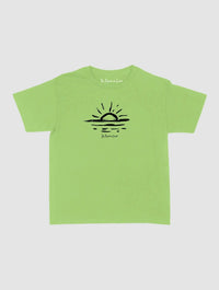 sunset baby tee - In Print We Trust