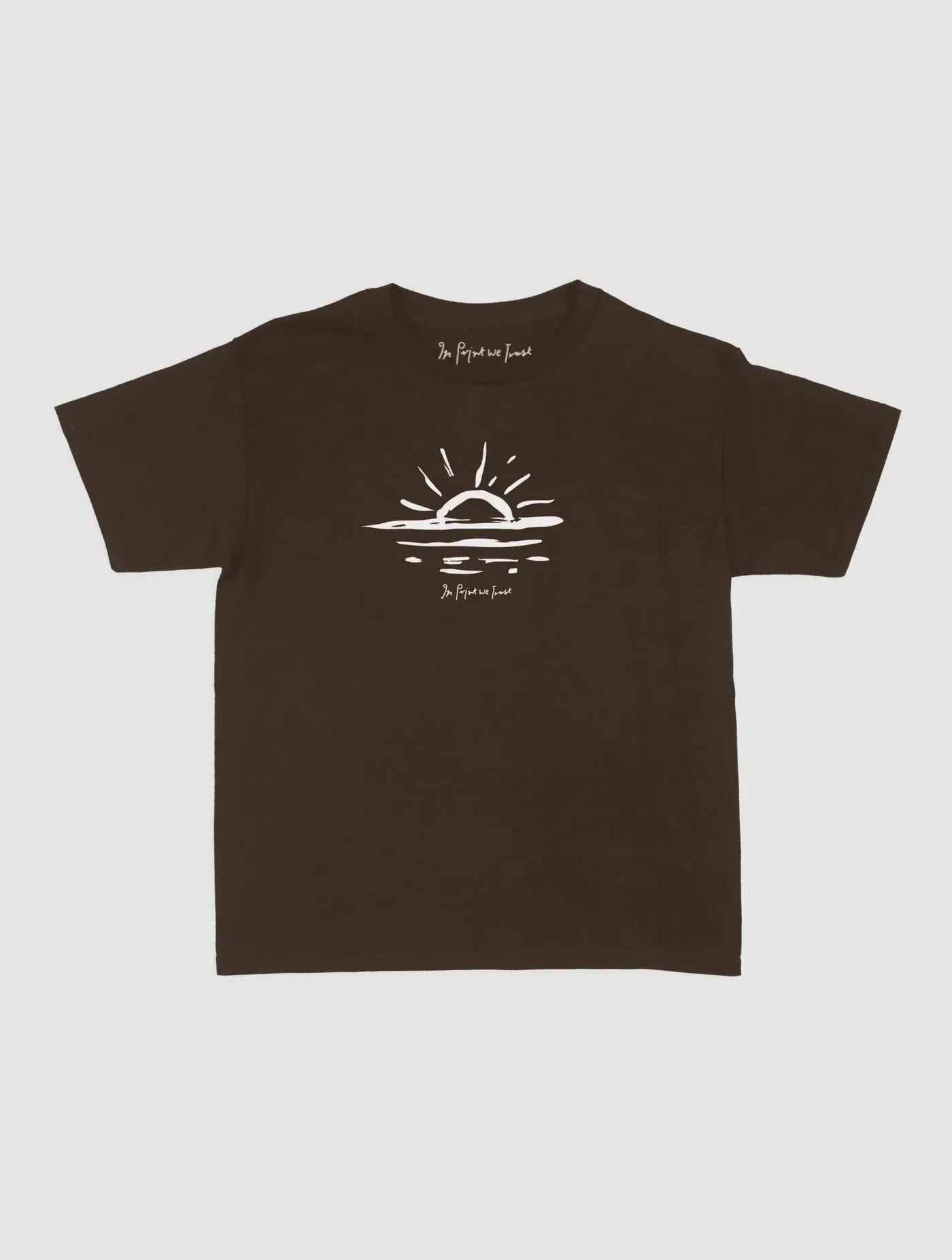 sunset baby tee - In Print We Trust