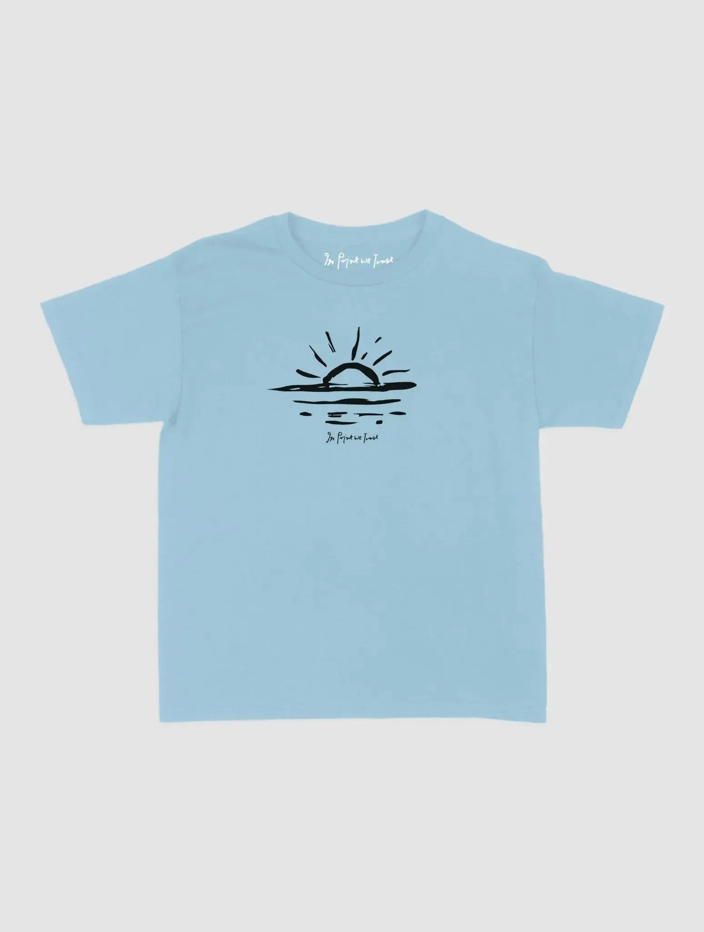 sunset baby tee - In Print We Trust