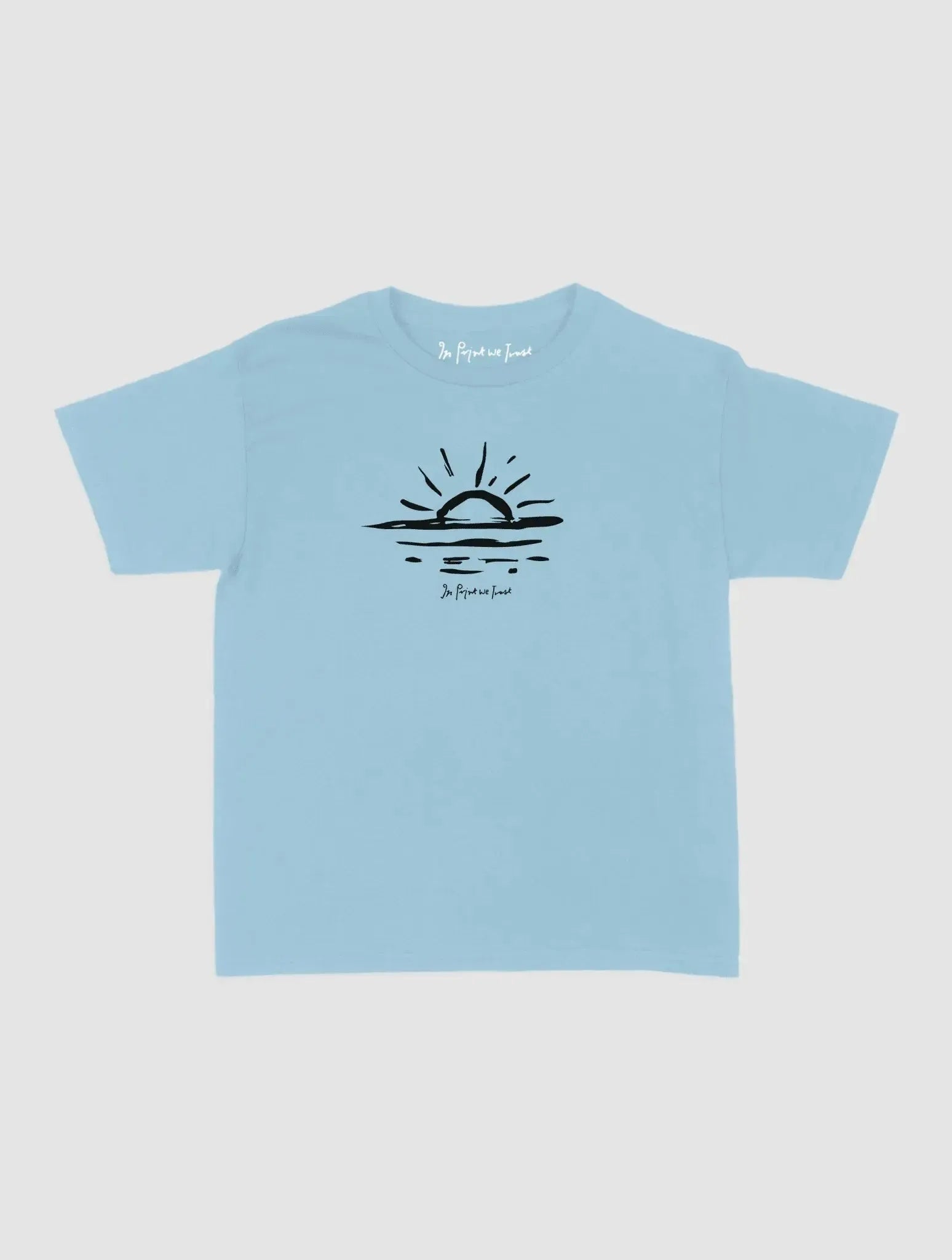 sunset baby tee - In Print We Trust