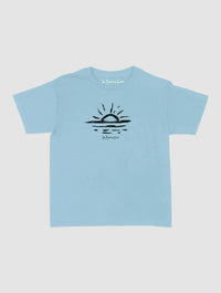 sunset baby tee - In Print We Trust