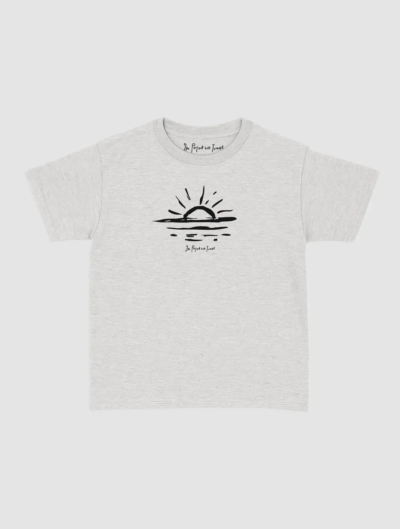 sunset baby tee - In Print We Trust