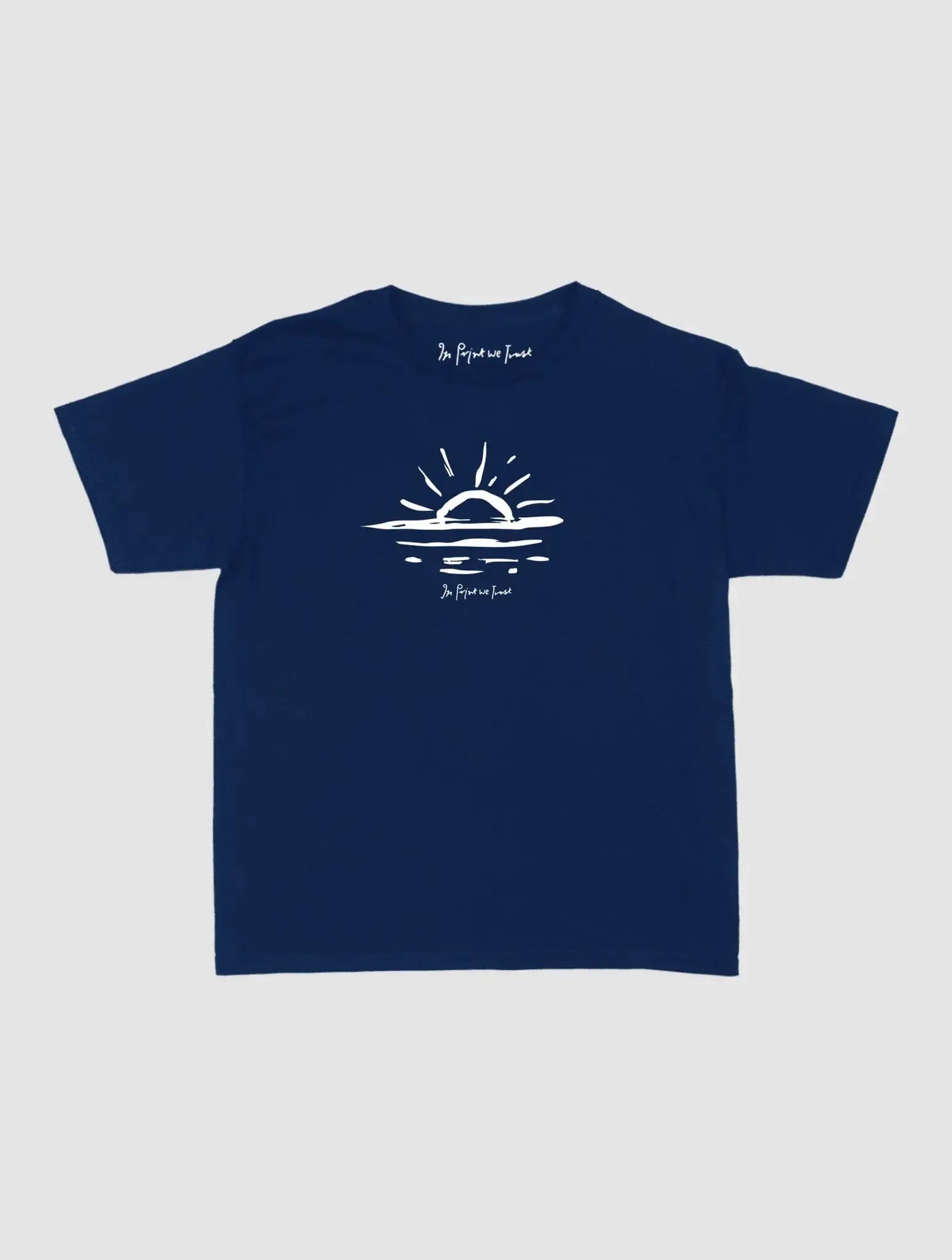 sunset baby tee - In Print We Trust