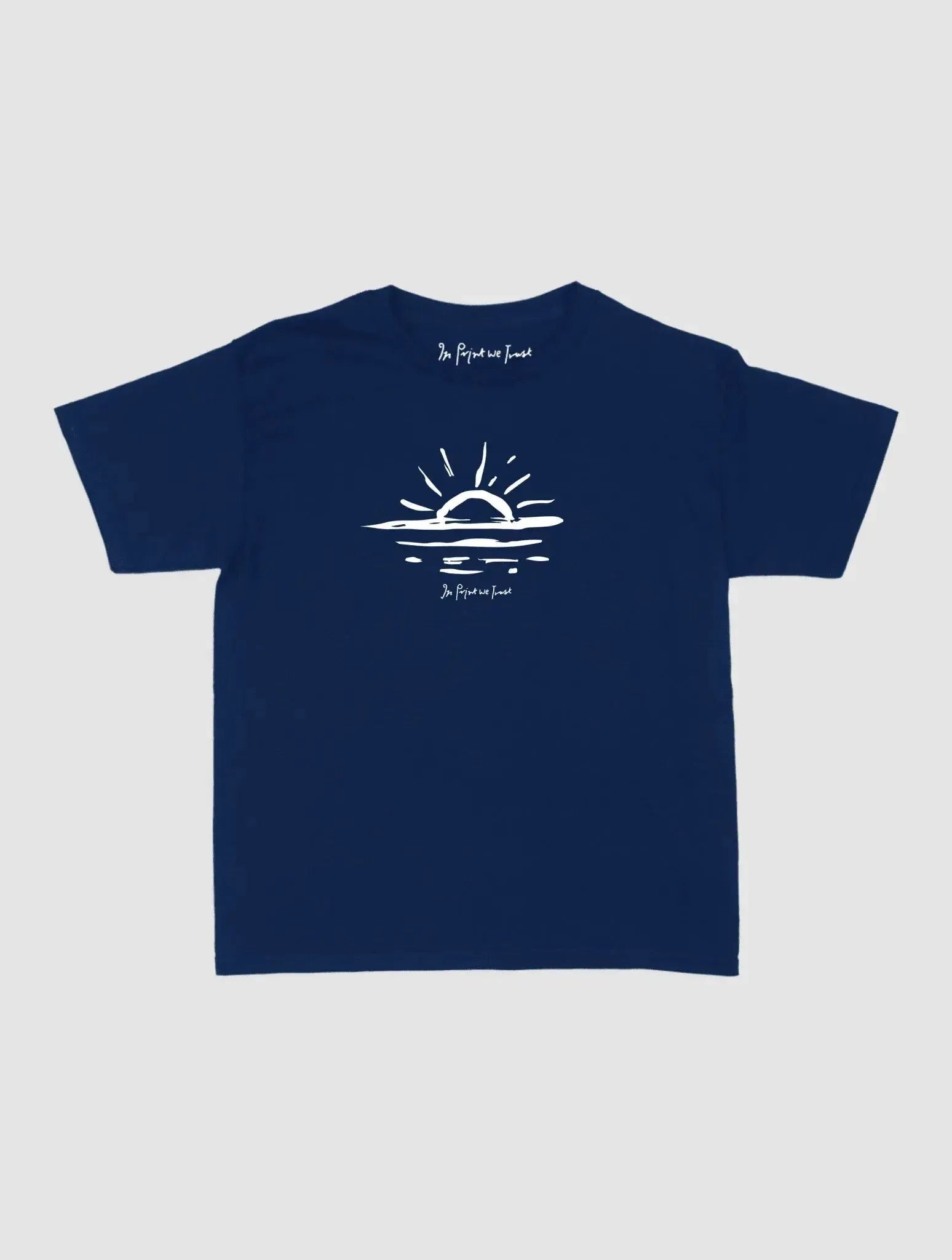 sunset baby tee - In Print We Trust