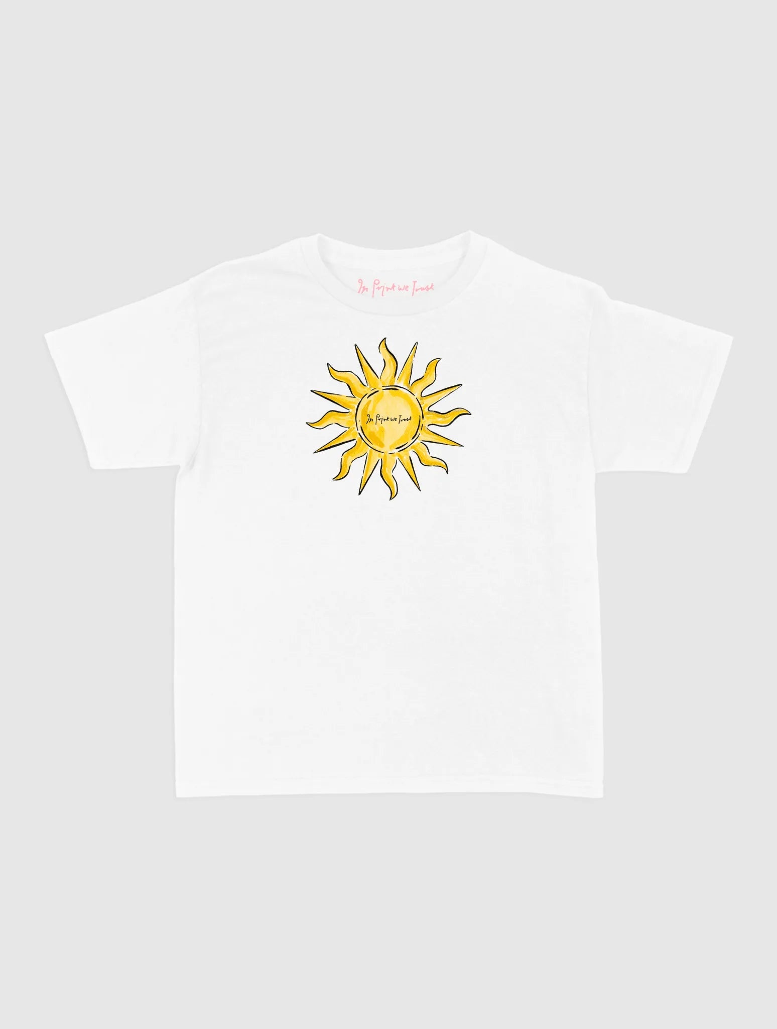 sunshine baby tee - In Print We Trust