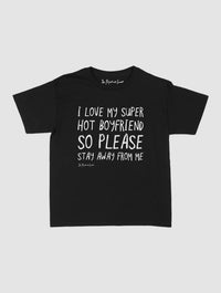 super hot boyfriend baby tee - In Print We Trust