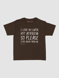 super hot boyfriend baby tee - In Print We Trust
