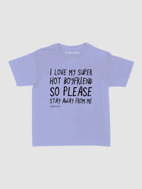 super hot boyfriend baby tee - In Print We Trust