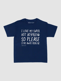 super hot boyfriend baby tee - In Print We Trust