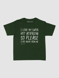 super hot boyfriend baby tee - In Print We Trust