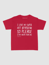 super hot boyfriend baby tee - In Print We Trust