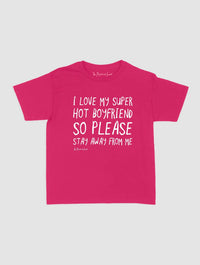 super hot boyfriend baby tee - In Print We Trust