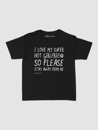 super hot girlfriend baby tee - In Print We Trust
