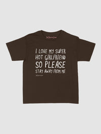 super hot girlfriend baby tee - In Print We Trust