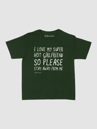 super hot girlfriend baby tee - In Print We Trust