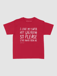 super hot girlfriend baby tee - In Print We Trust