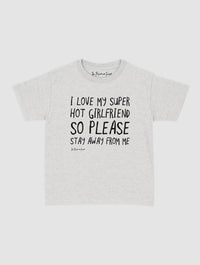 super hot girlfriend baby tee - In Print We Trust