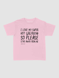 super hot girlfriend baby tee - In Print We Trust