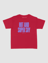 super shy baby tee - In Print We Trust