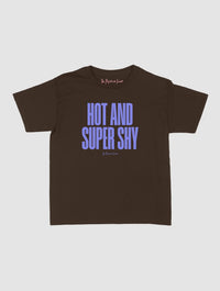 super shy baby tee - In Print We Trust