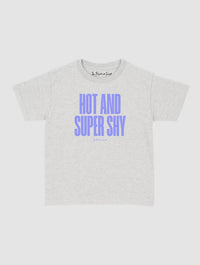 super shy baby tee - In Print We Trust