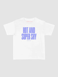super shy baby tee - In Print We Trust