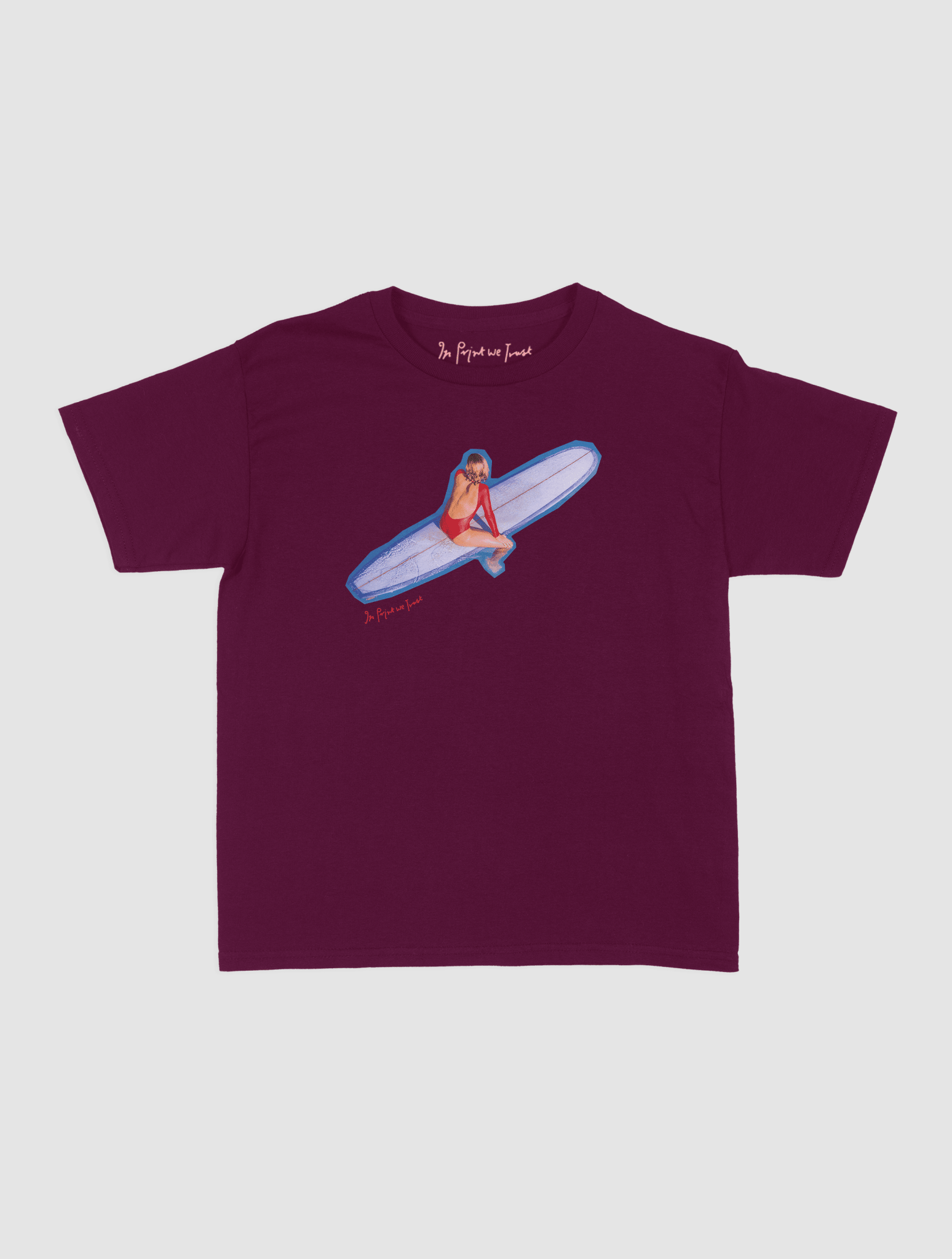 surf's up baby tee - In Print We Trust