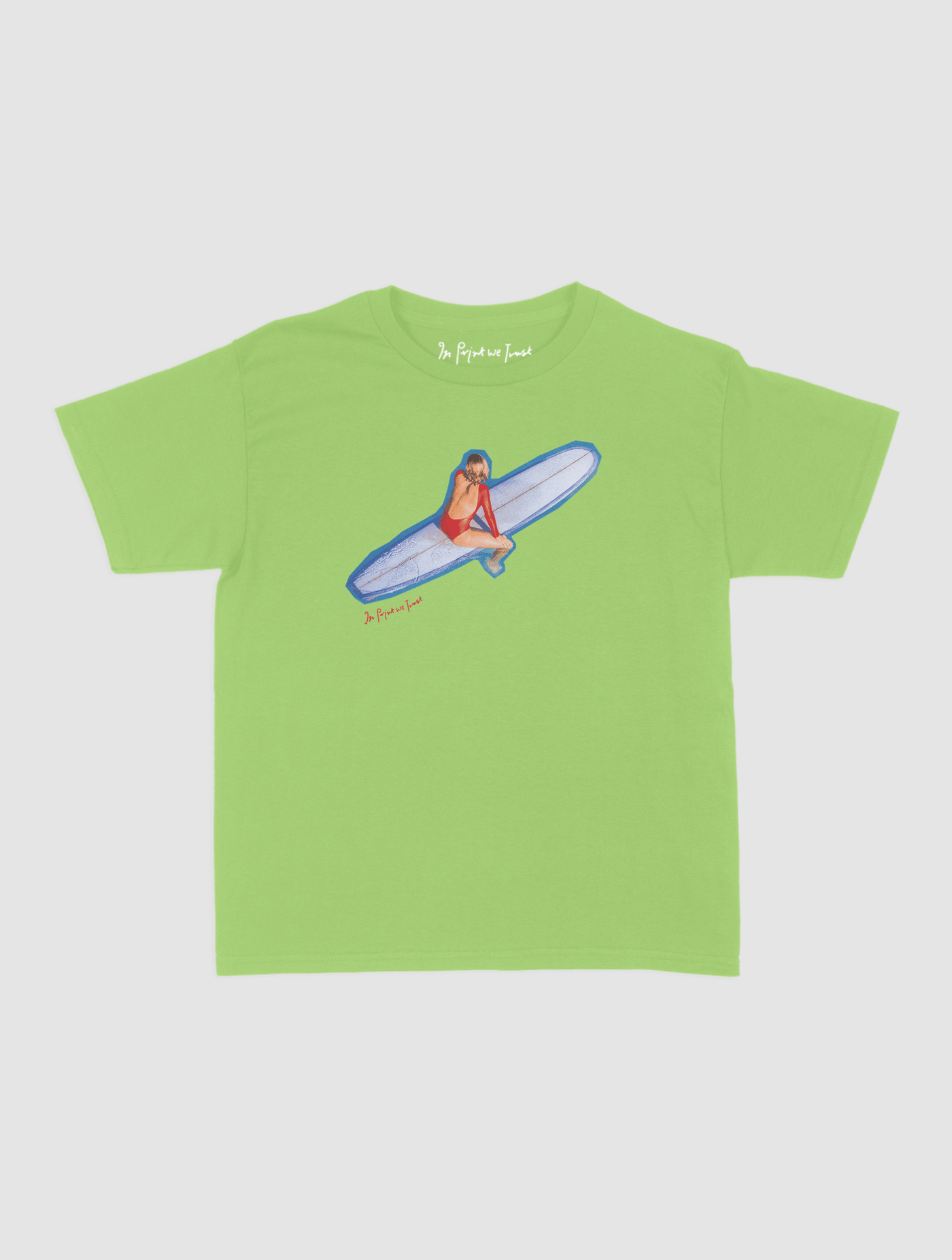 surf's up baby tee - In Print We Trust