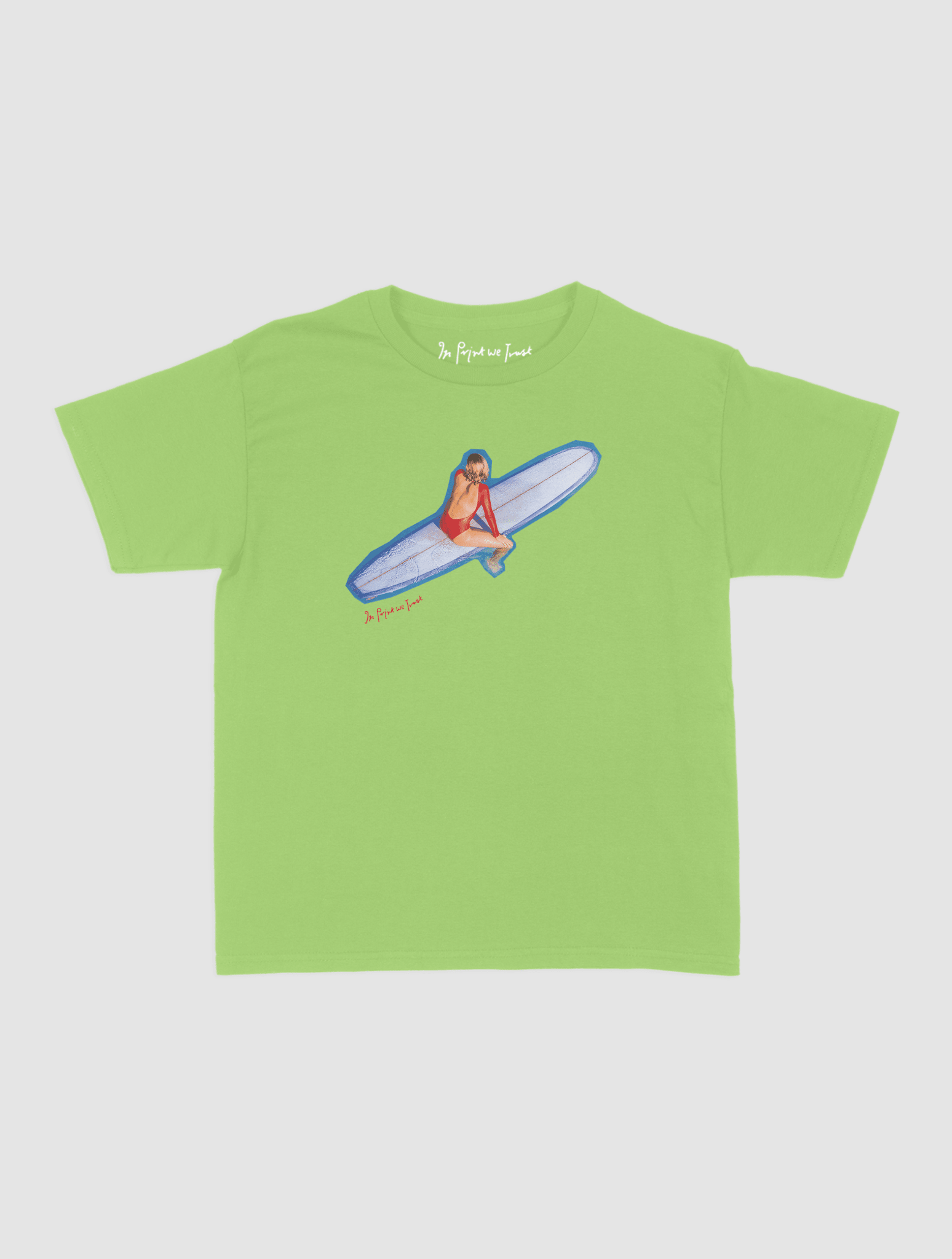 surf's up baby tee - In Print We Trust