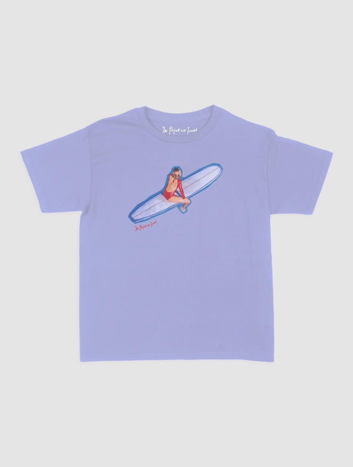 surf's up baby tee - In Print We Trust