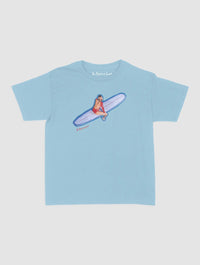 surf's up baby tee - In Print We Trust