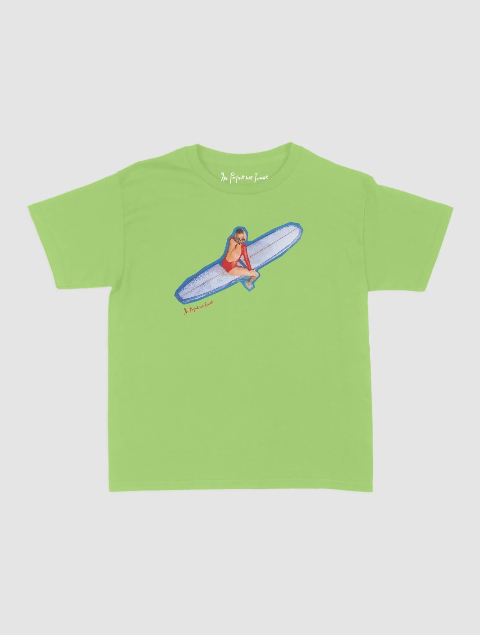 surf's up baby tee - In Print We Trust