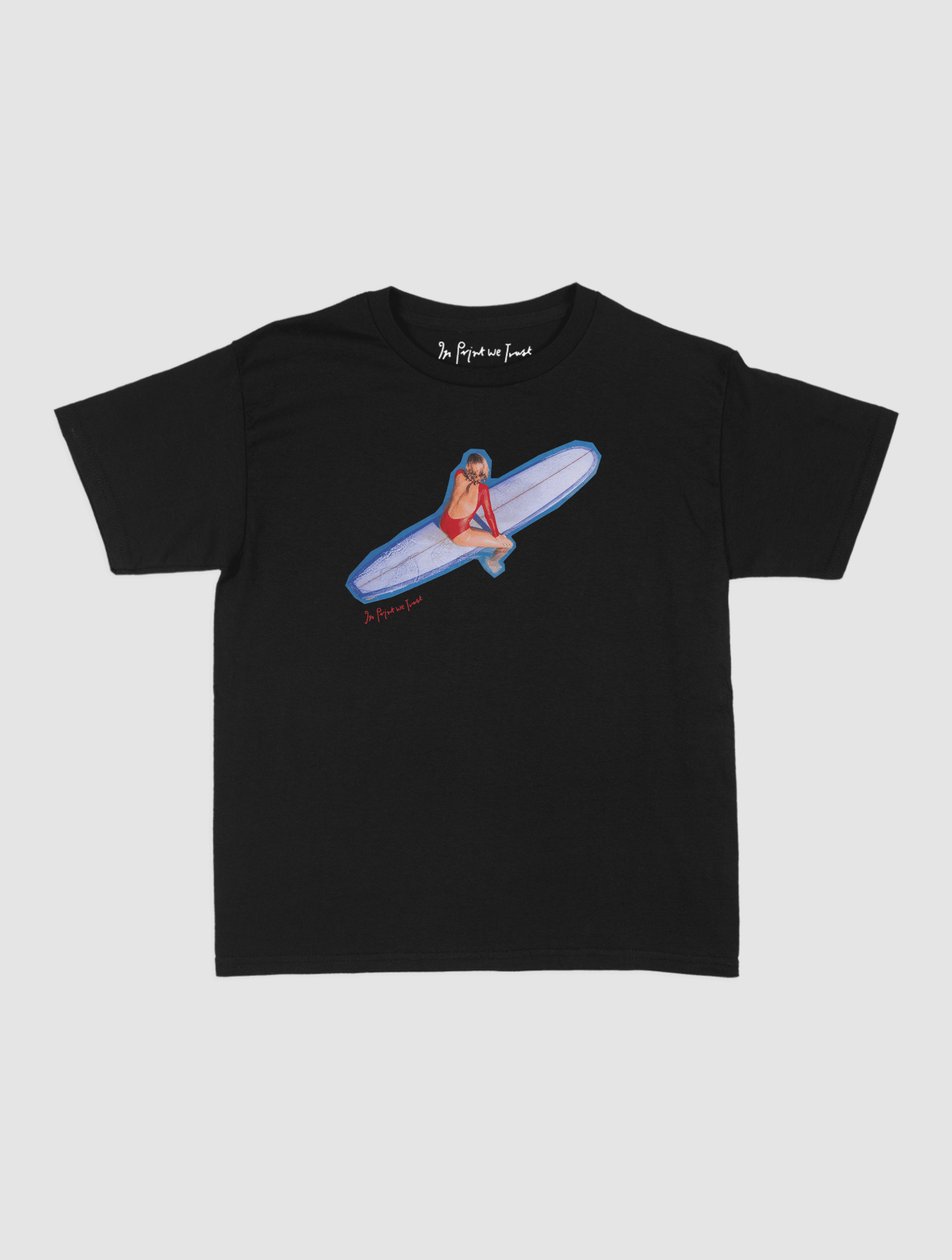 surf's up baby tee - In Print We Trust