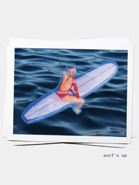 surf's up baby tee