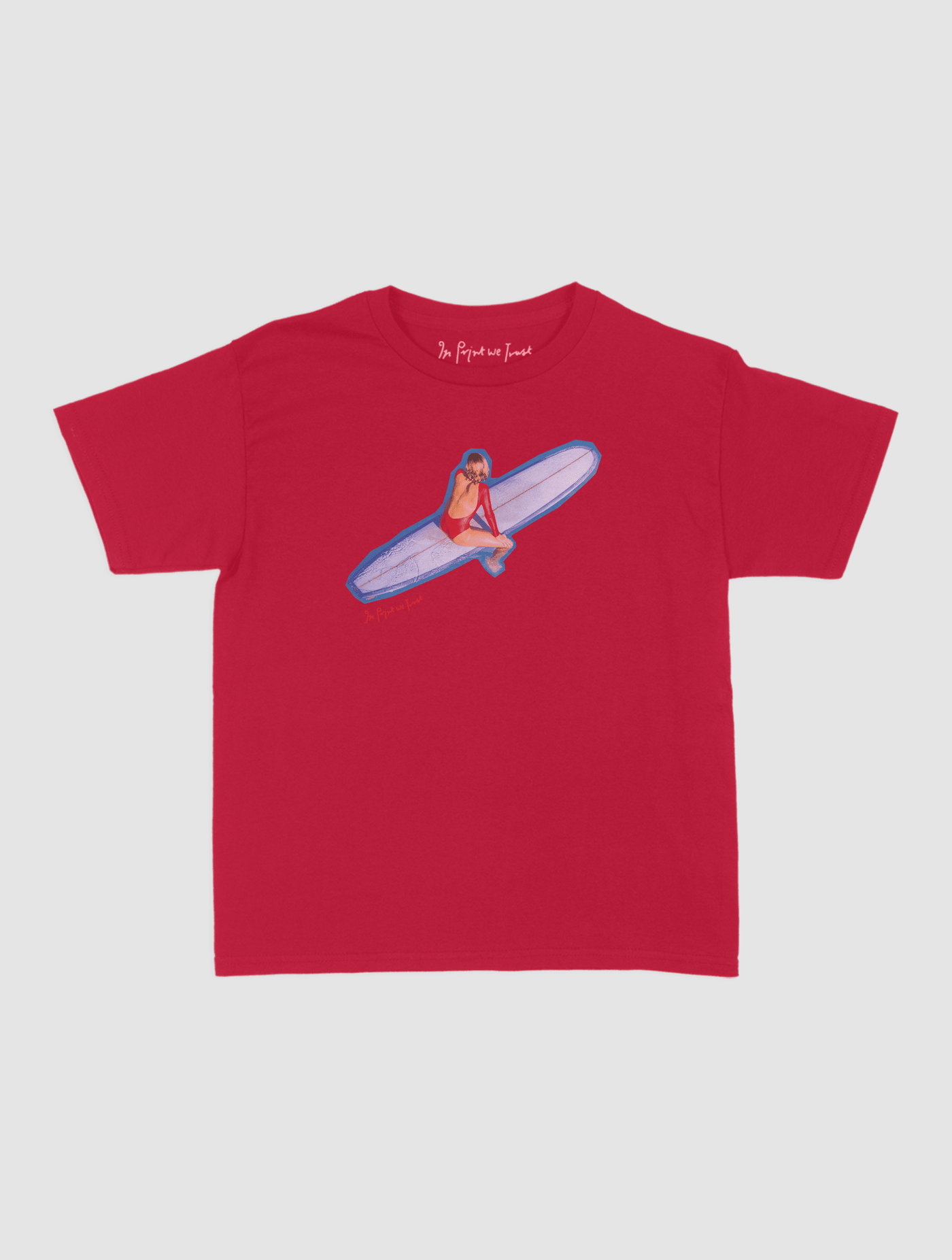 surf's up baby tee - In Print We Trust