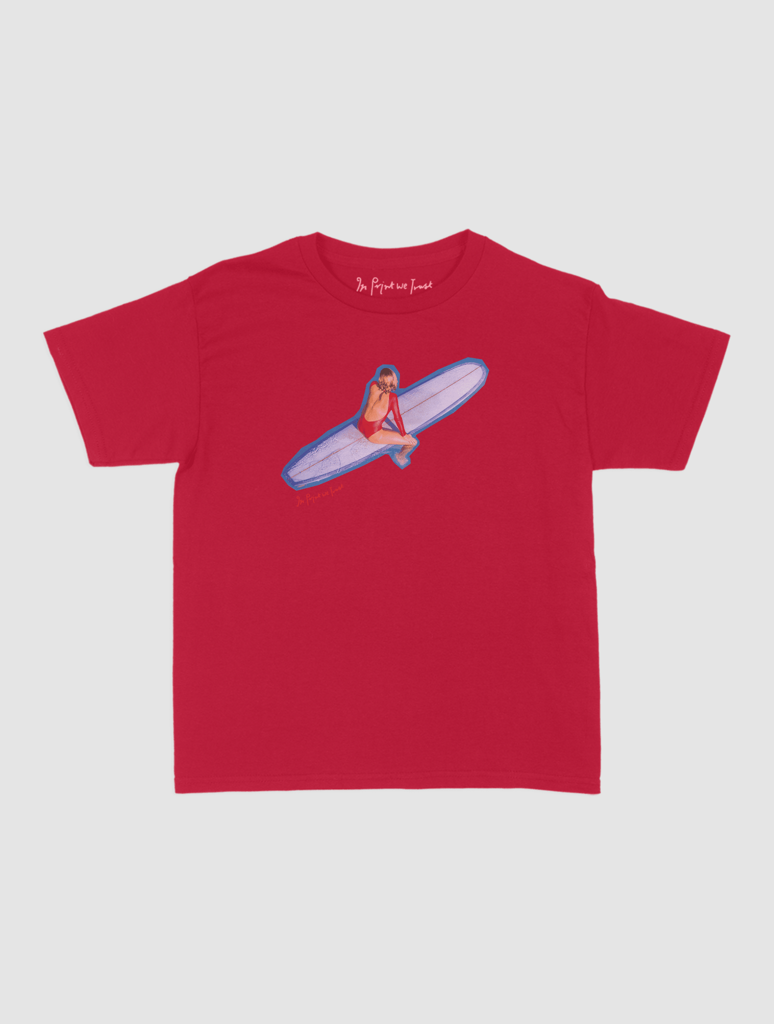 surf's up baby tee - In Print We Trust