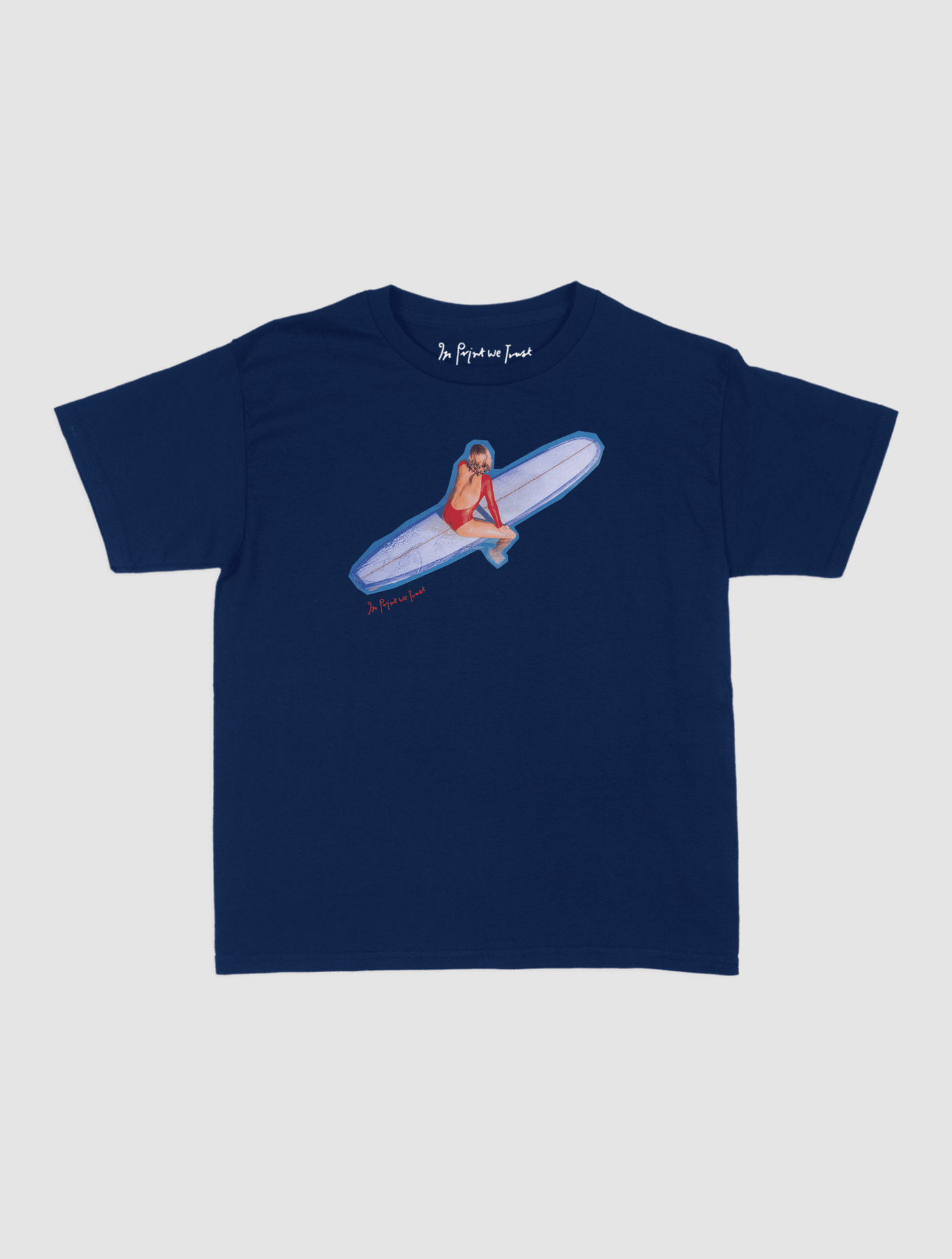 surf's up baby tee - In Print We Trust
