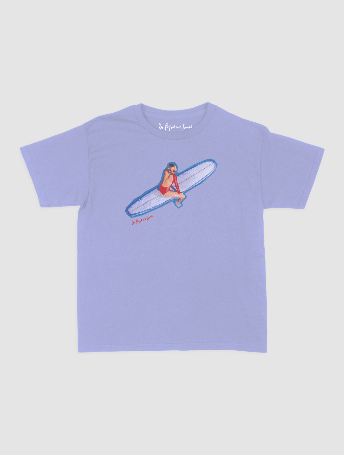 surf's up baby tee - In Print We Trust
