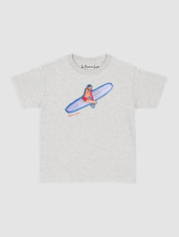surf's up baby tee - In Print We Trust