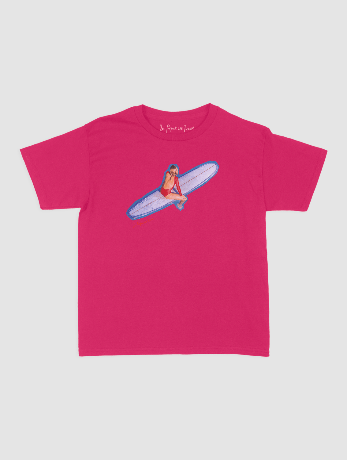 surf's up baby tee - In Print We Trust