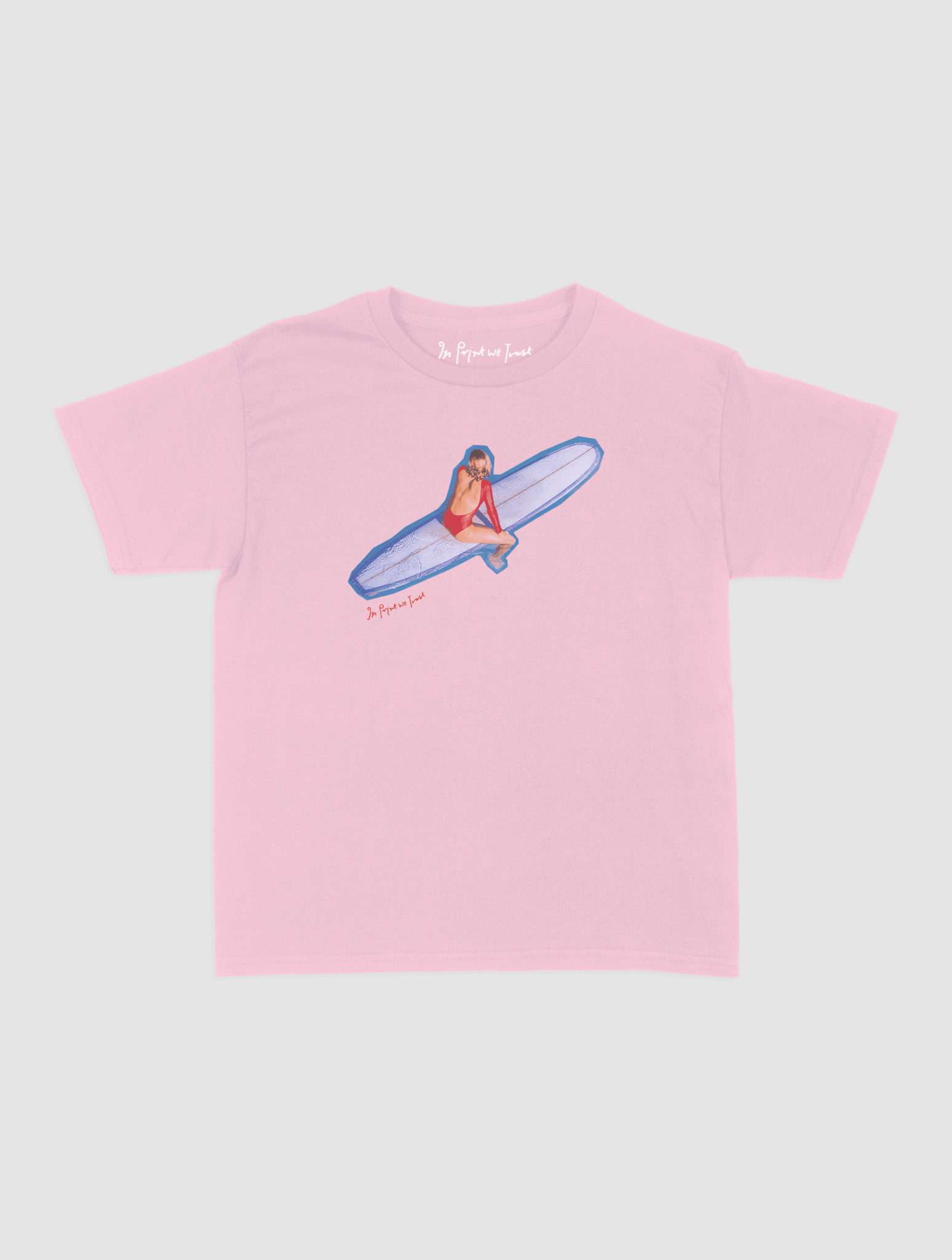 surf's up baby tee - In Print We Trust