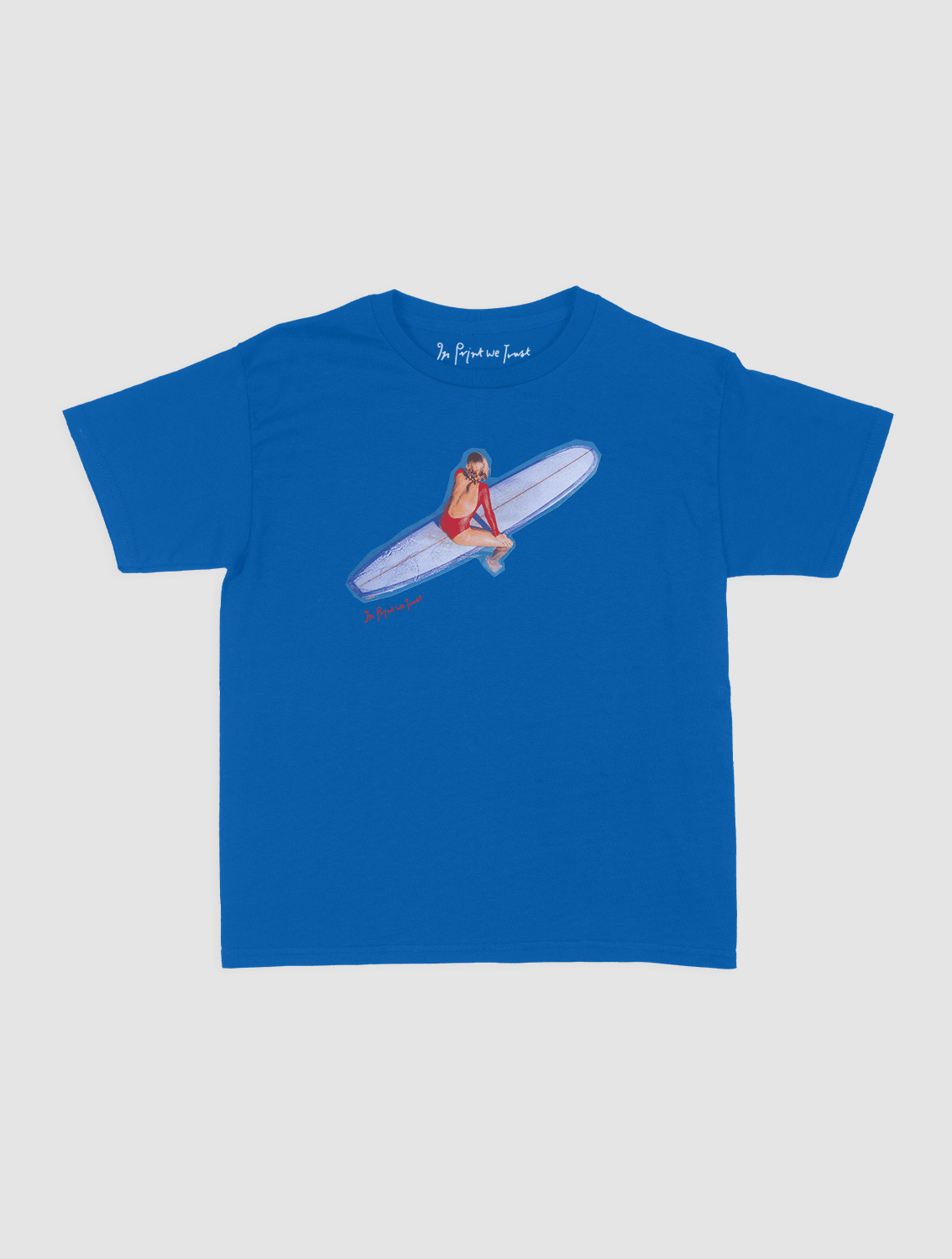 surf's up baby tee - In Print We Trust
