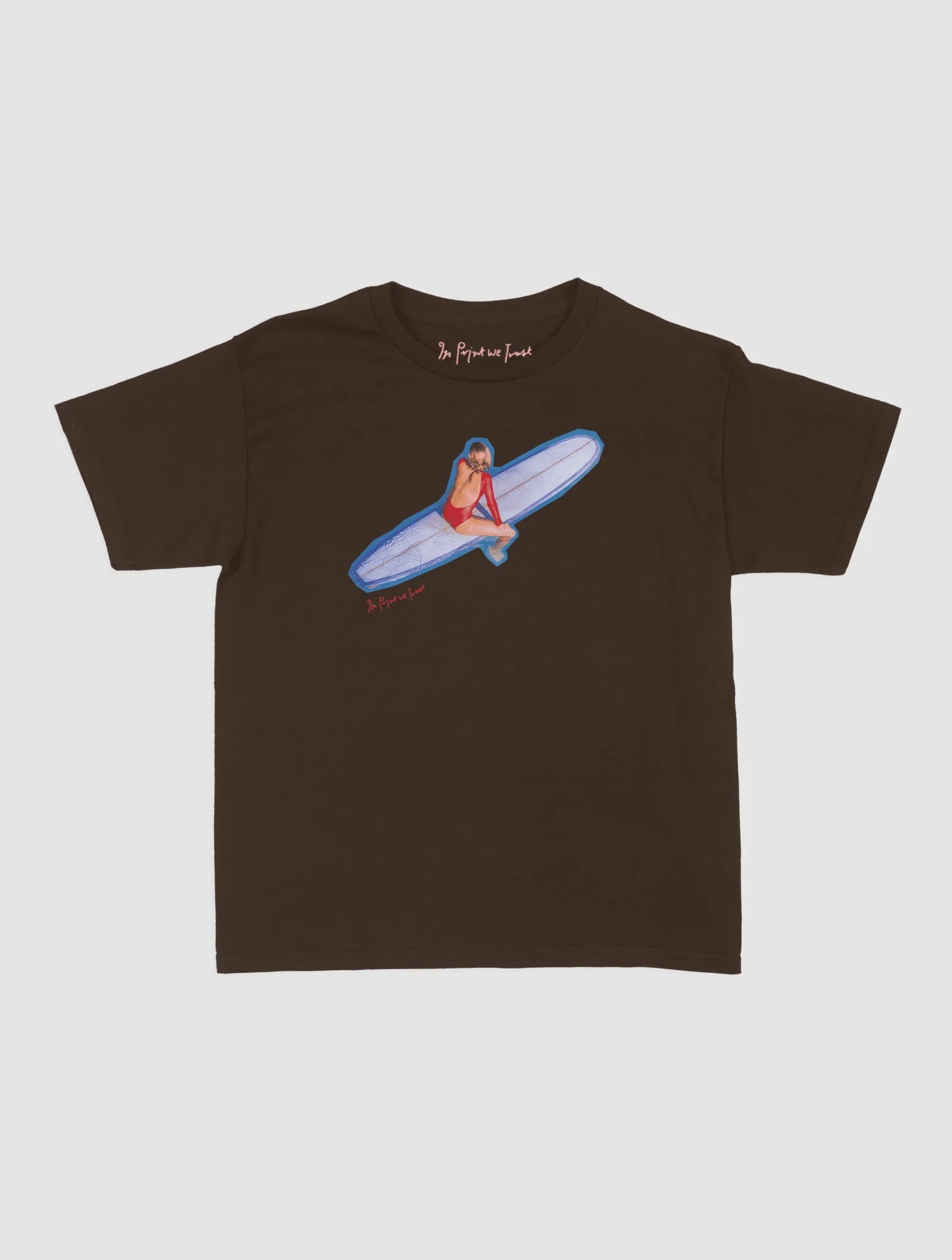 surf's up baby tee - In Print We Trust