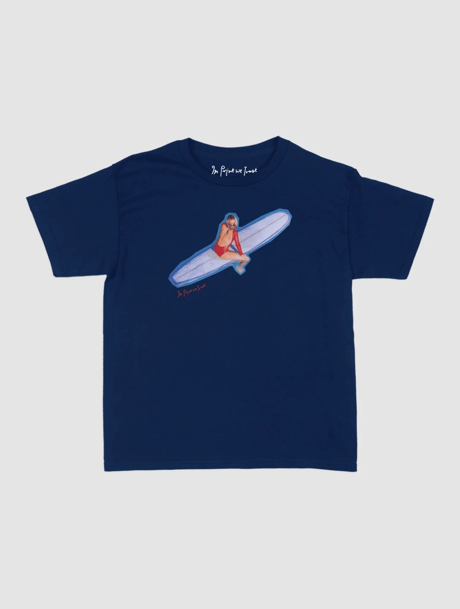 surf's up baby tee - In Print We Trust