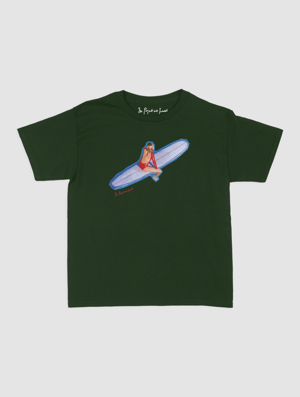 surf's up baby tee - In Print We Trust