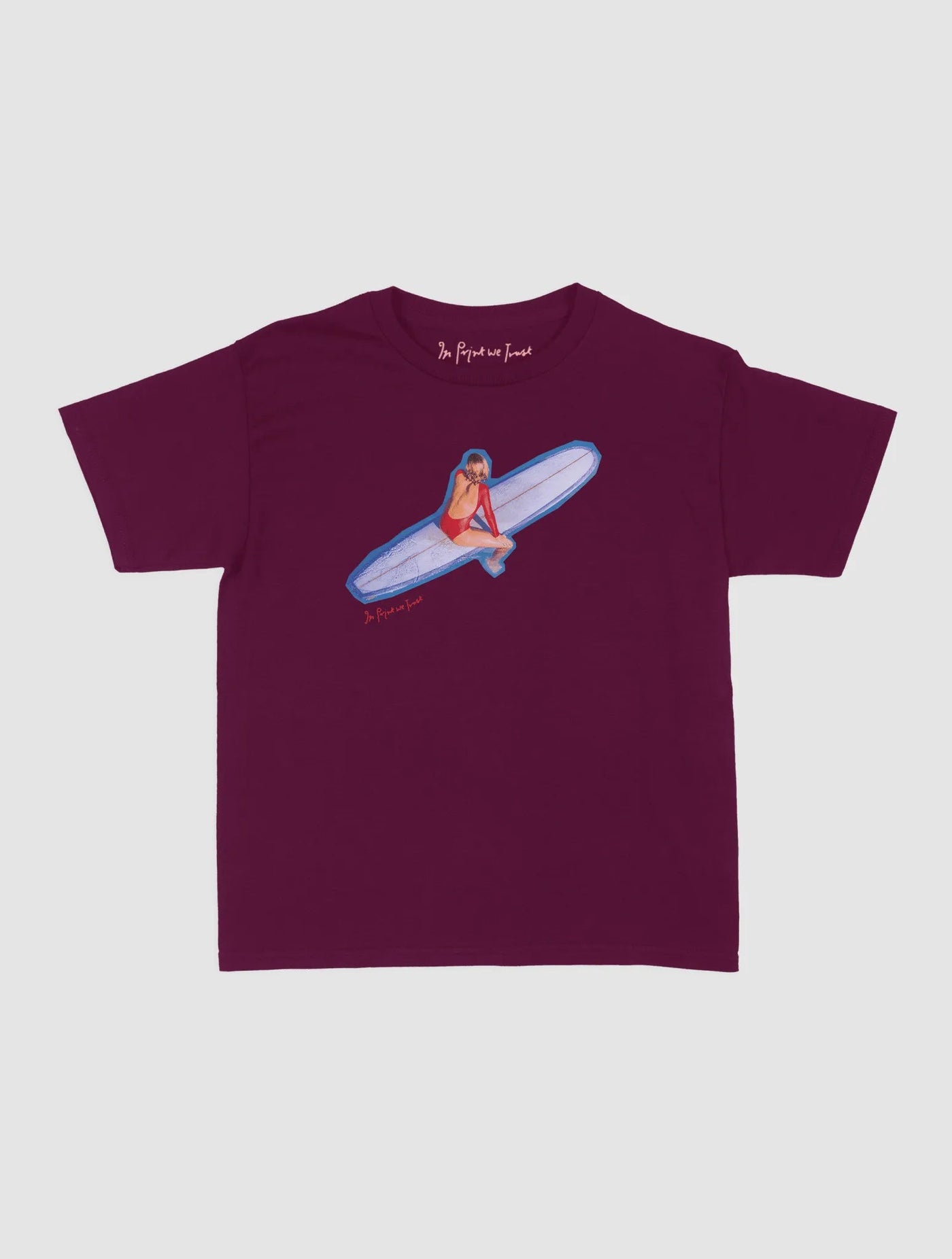 surf's up baby tee - In Print We Trust