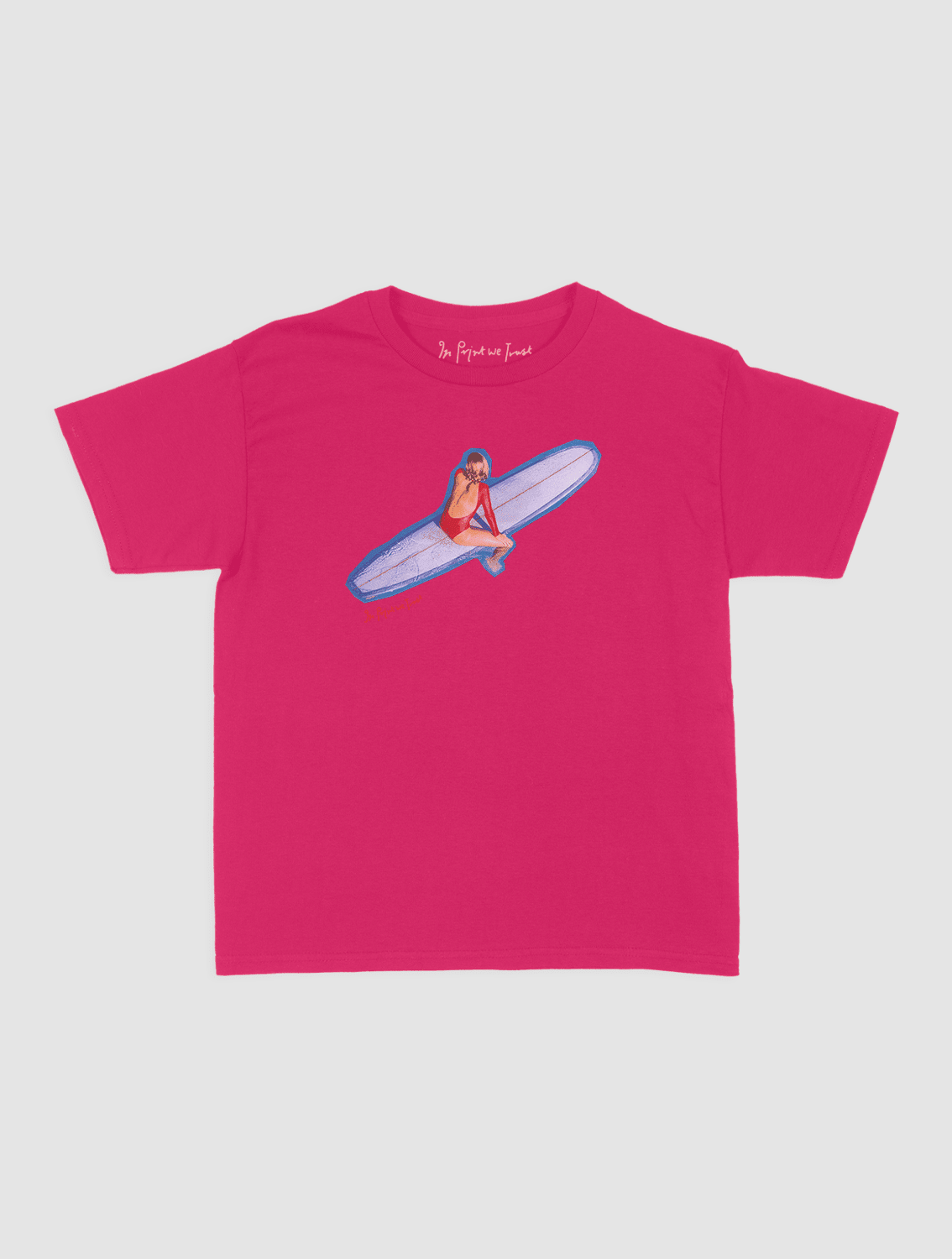 surf's up baby tee - In Print We Trust