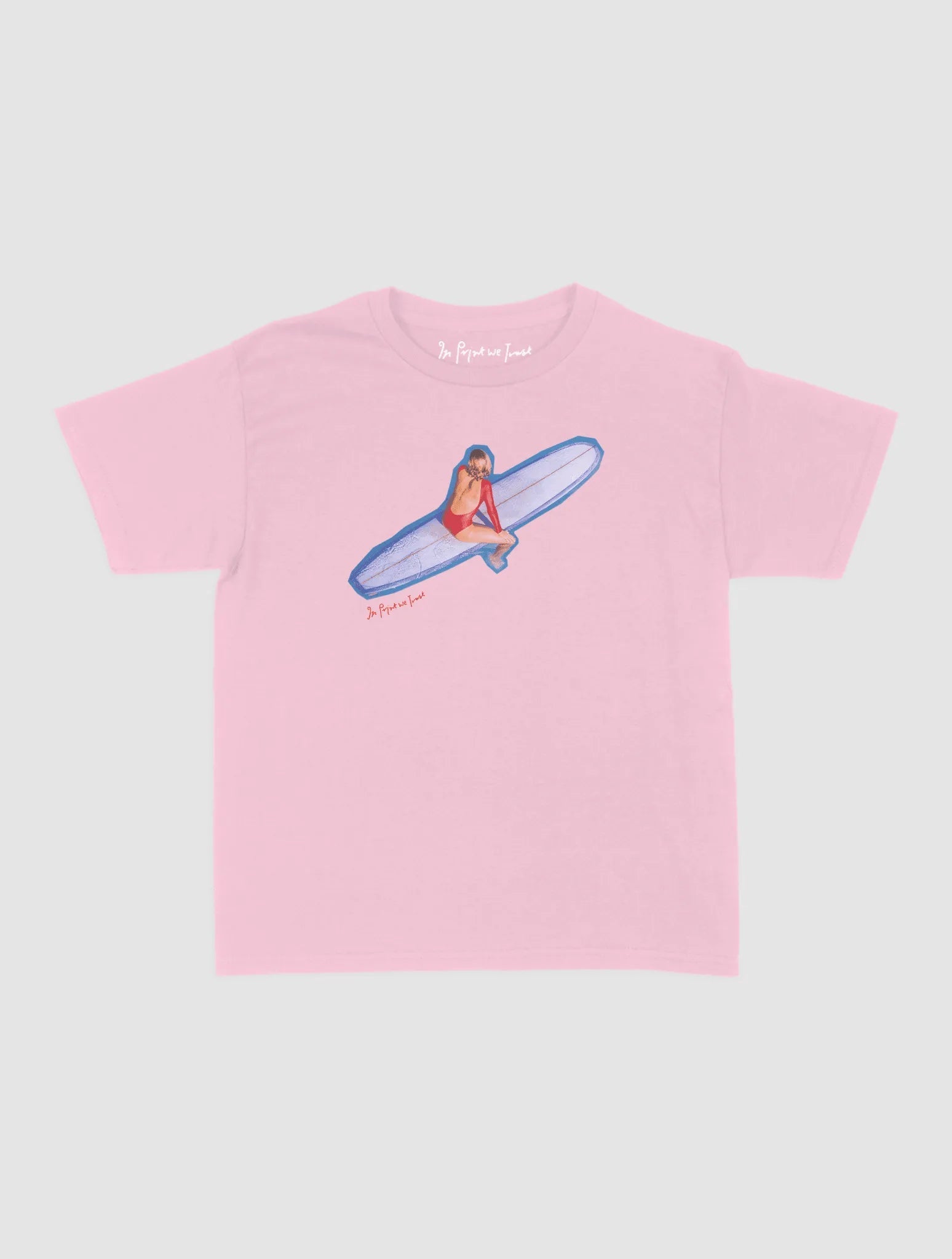 surf's up baby tee - In Print We Trust