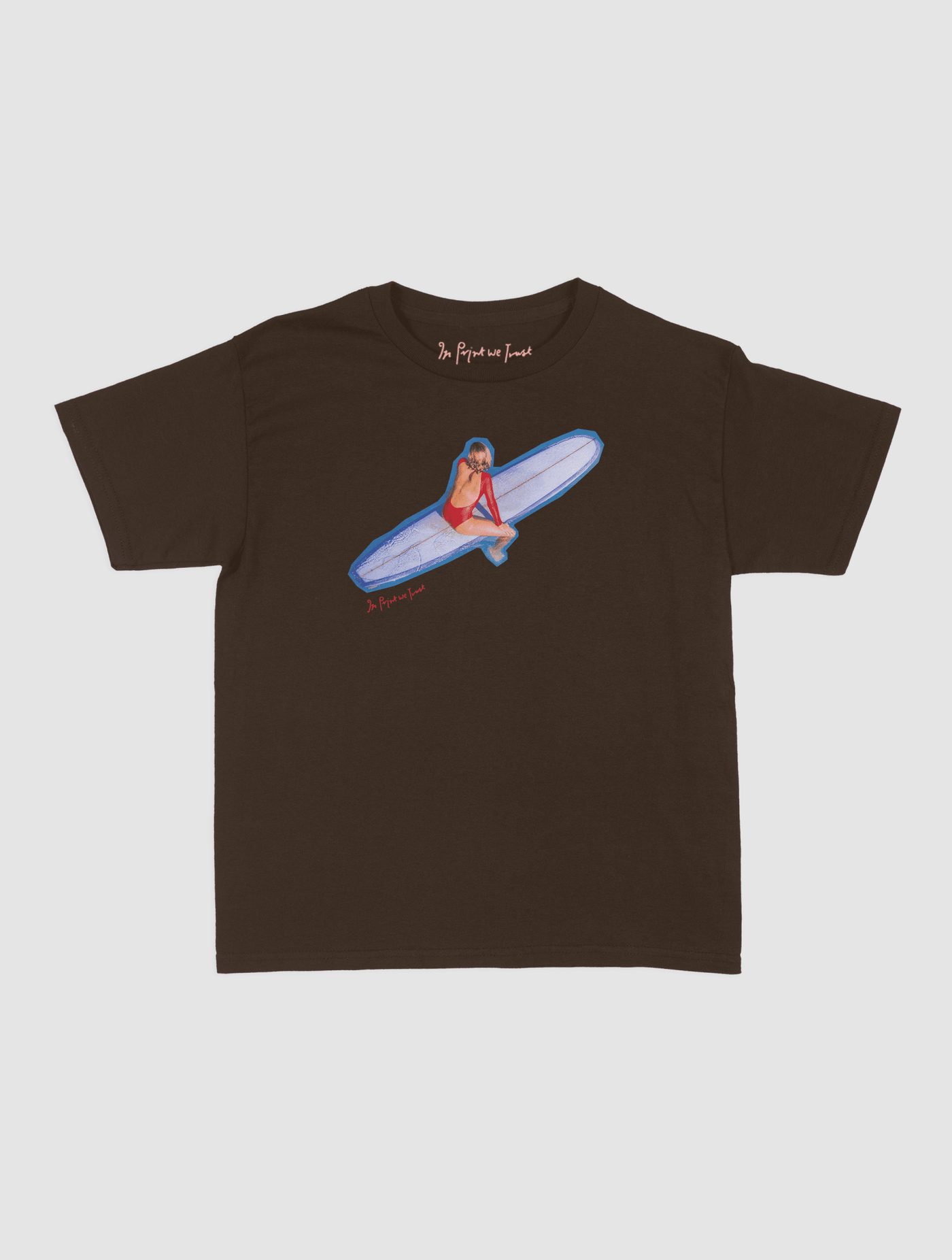 surf's up baby tee - In Print We Trust